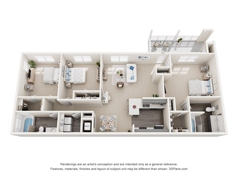 the outlook floor plan of 4 bedroom 2400 sq ft